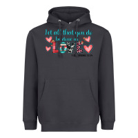 Smoke let all that you do be done in love Heavyweight Hoodie - JahusDesignShop