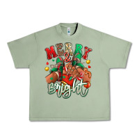 Oil Green Merry and bright black girl sneakers Urban Heavy Tee - RanaPortraitStore