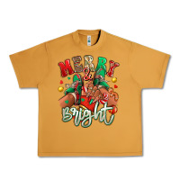 Peanut Butter Merry and bright black girl sneakers Urban Heavy Tee - RanaPortraitStore