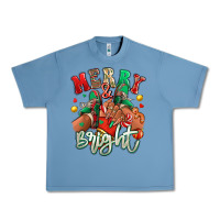 Pebble Blue Merry and bright black girl sneakers Urban Heavy Tee - RanaPortraitStore