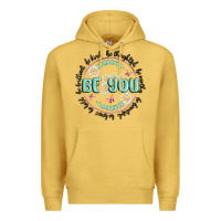 Antique Gold be you inspiration Premium Hoodie - MaliasSmallBusiness