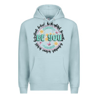Blue Mist be you inspiration Premium Hoodie - MaliasSmallBusiness