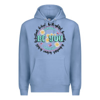 Colony Blue be you inspiration Premium Hoodie - MaliasSmallBusiness
