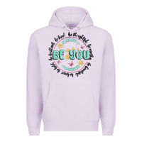 Lilac be you inspiration Premium Hoodie - MaliasSmallBusiness