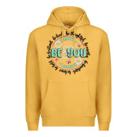 Mustard be you inspiration Premium Hoodie - MaliasSmallBusiness