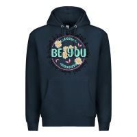 Navy be you inspiration Premium Hoodie - MaliasSmallBusiness