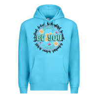 Ocean Blue be you inspiration Premium Hoodie - MaliasSmallBusiness