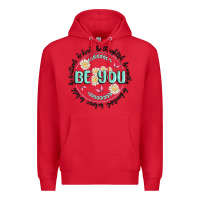 Red be you inspiration Premium Hoodie - MaliasSmallBusiness