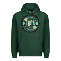 Sports Green be you inspiration Premium Hoodie - MaliasSmallBusiness
