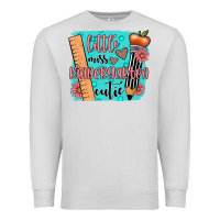 Dove Grey little miss kindergarten cutie Premium Sweatshirt - JahusDesignShop