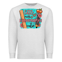 Oatmeal Heather little miss kindergarten cutie Premium Sweatshirt - JahusDesignShop
