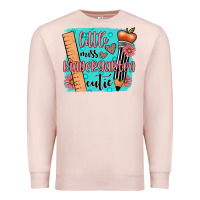 Pale Pink little miss kindergarten cutie Premium Sweatshirt - JahusDesignShop