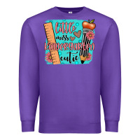 Purple little miss kindergarten cutie Premium Sweatshirt - JahusDesignShop