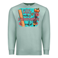 Seafoam little miss kindergarten cutie Premium Sweatshirt - JahusDesignShop