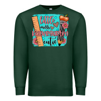 Sports Green little miss kindergarten cutie Premium Sweatshirt - JahusDesignShop