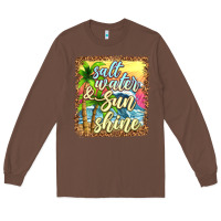 Chestnut salt water and sunshine Long Sleeve Tee - texasbilliewilder