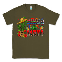 Army Green cinco de mayo cactus Classic Tee - Zillion Design Studio