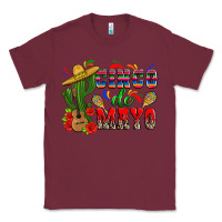 Burgundy cinco de mayo cactus Classic Tee - Zillion Design Studio