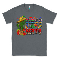 Charcoal Heather cinco de mayo cactus Classic Tee - Zillion Design Studio