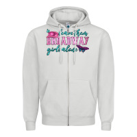 Dove Grey leave them broadway girls alone Zipper Hoodie - HRA Design Shop