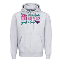 Heather Grey leave them broadway girls alone Zipper Hoodie - HRA Design Shop
