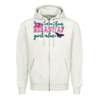 Oatmeal Heather leave them broadway girls alone Zipper Hoodie - HRA Design Shop