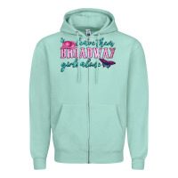Seafoam leave them broadway girls alone Zipper Hoodie - HRA Design Shop