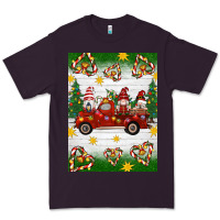 Plum christmas gnomes truck Premium Tee - Artiststas