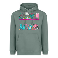 Sage nurse elements with costom name Heavyweight Hoodie - AdoDesignShop