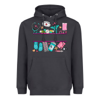 Smoke nurse elements with costom name Heavyweight Hoodie - AdoDesignShop