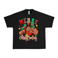 Black Merry Christmas black girl sneakers Urban Heavy Tee - RanaPortraitStore
