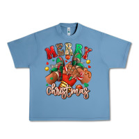 Pebble Blue Merry Christmas black girl sneakers Urban Heavy Tee - RanaPortraitStore