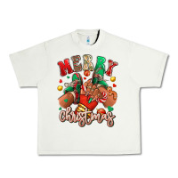 Pistachio Merry Christmas black girl sneakers Urban Heavy Tee - RanaPortraitStore