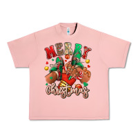 Salmon Merry Christmas black girl sneakers Urban Heavy Tee - RanaPortraitStore