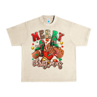 Sandshell Merry Christmas black girl sneakers Urban Heavy Tee - RanaPortraitStore