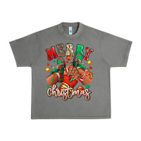 Tornado Merry Christmas black girl sneakers Urban Heavy Tee - RanaPortraitStore
