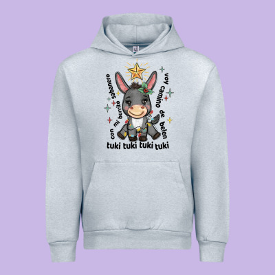 Mi Burrito Sabanero Mexican Urban Hoodie Designed By Maliassmallbusiness