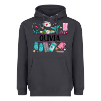 Smoke nurse elements with costom name Heavyweight Hoodie - AdoDesignShop