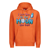 Carrot i love you to the moon and back Premium Hoodie - MaliasSmallBusiness