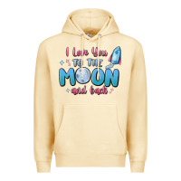 Pina Colada i love you to the moon and back Premium Hoodie - MaliasSmallBusiness