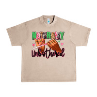 French Oak Naturally unbothered afro nails Urban Heavy Tee - RanaPortraitStore