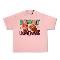 Salmon Naturally unbothered afro nails Urban Heavy Tee - RanaPortraitStore