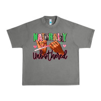 Tornado Naturally unbothered afro nails Urban Heavy Tee - RanaPortraitStore
