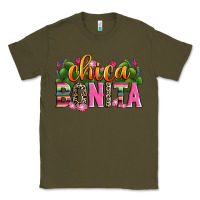 Army Green chica bonita Classic Tee - Zillion Design Studio