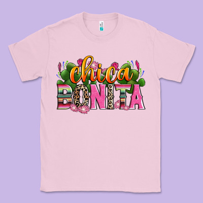 Chica Bonita Classic Tee Designed By Zillion Design Studio