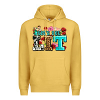 Antique Gold valentines day lets get lit Premium Hoodie - AdoDesignShop