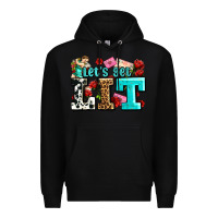 Black valentines day lets get lit Premium Hoodie - AdoDesignShop