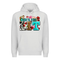 Dove Grey valentines day lets get lit Premium Hoodie - AdoDesignShop