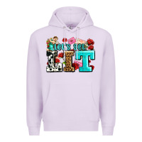 Lilac valentines day lets get lit Premium Hoodie - AdoDesignShop