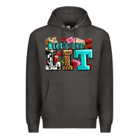 Smoke valentines day lets get lit Premium Hoodie - AdoDesignShop